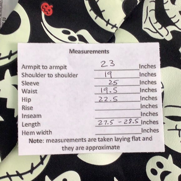 Nightmare before Christmas Glow in the Dark Dinner Jacket W Bow Tie SZ S/M NWT - Picture 16 of 16